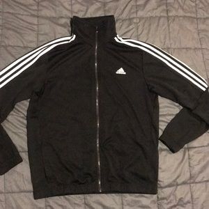 Adidas track jacket size large